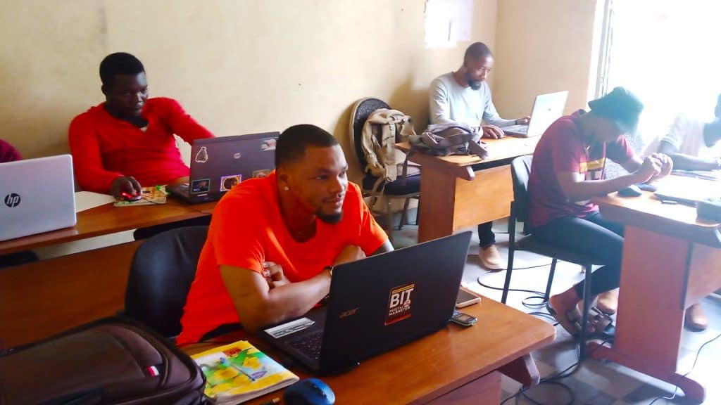 HND Digital Marketing Class at Buea Institute of TEchnology
