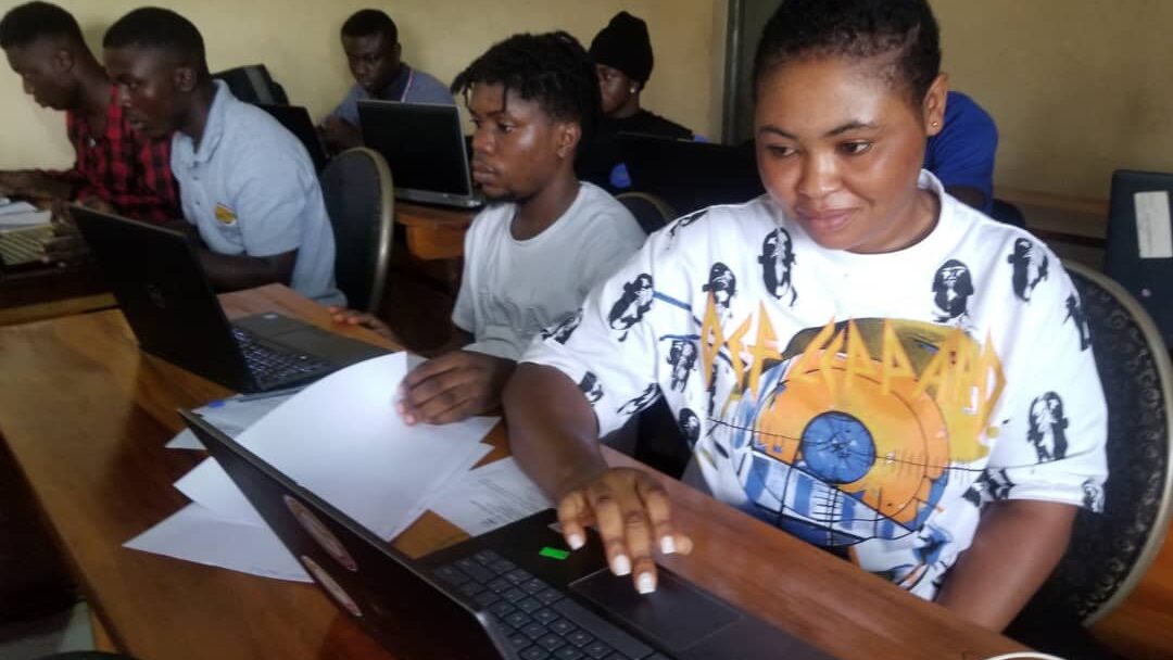 National Diploma Students at work at Buea Institute of Technology