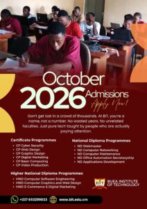 October 2026 Admissions Open at BIT: Apply Now and Start Your Tech Career